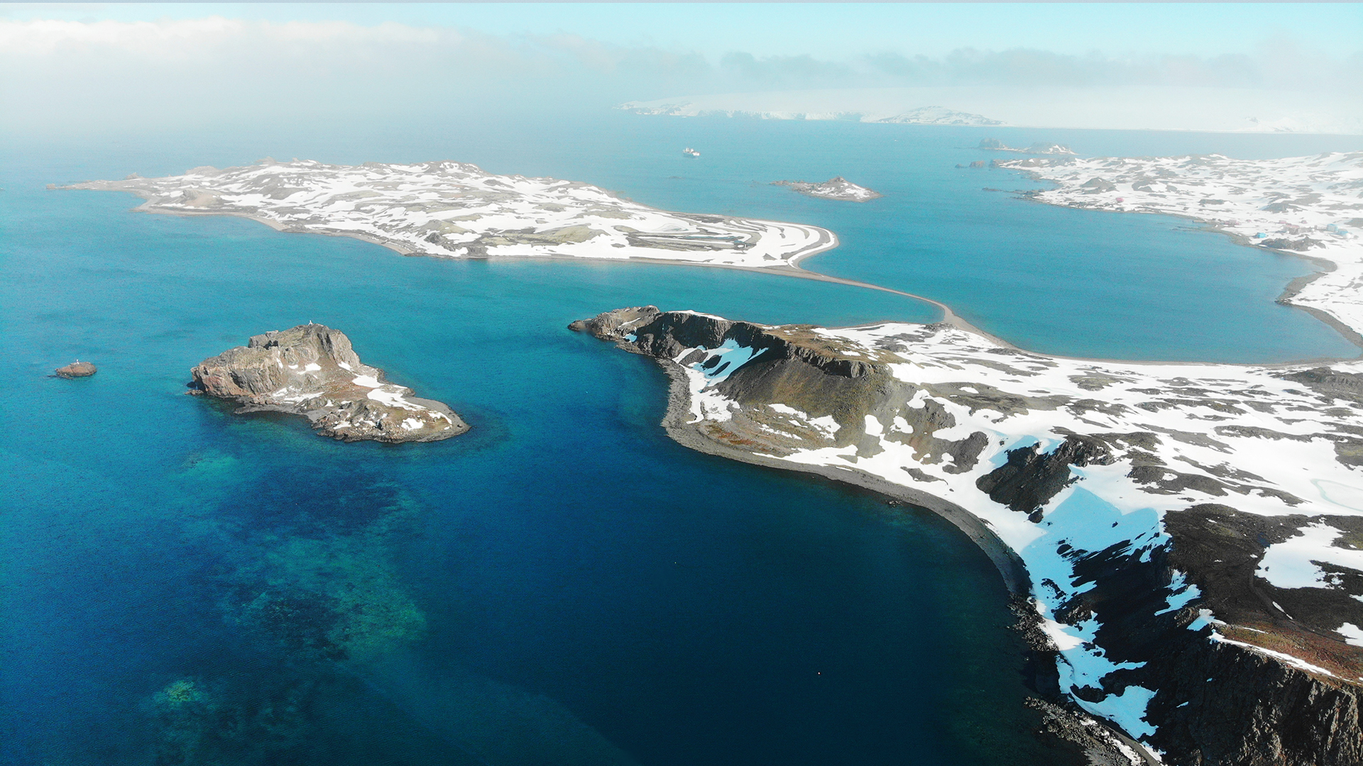 King George Island Aerial View